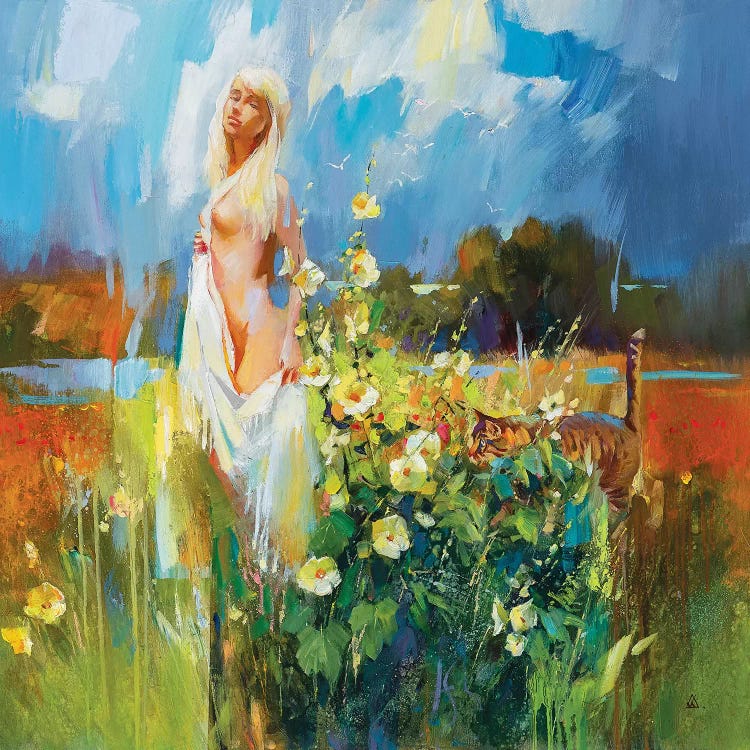 Hot August by Vasyl Khodakivskyi wall art