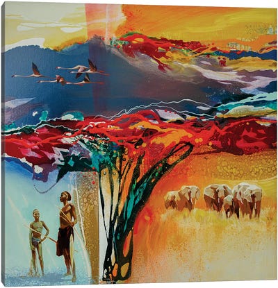 Africa II Canvas Art Print - Vasyl Khodakivskyi