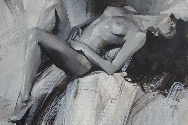 Artists From Ukraine: Nude by Vasyl Khodakivskyi