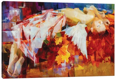 Seasons Of The Year - Autumn Canvas Art Print - Vasyl Khodakivskyi