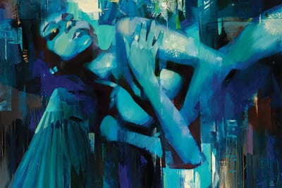 Seasons Of The Year - Winter by Vasyl Khodakivskyi art print