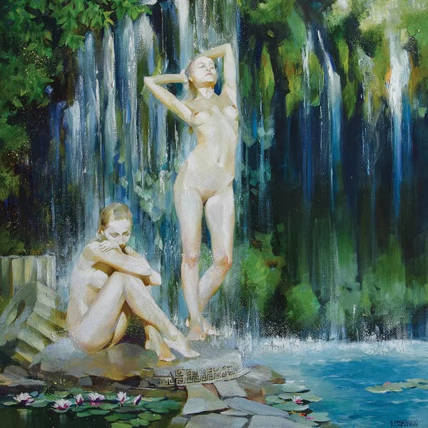 Vasyl Khodakivskyi: Spring Well by Vasyl Khodakivskyi