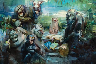 The Beginning by Vasyl Khodakivskyi art print