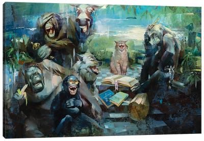 The Beginning Canvas Art Print - Vasyl Khodakivskyi