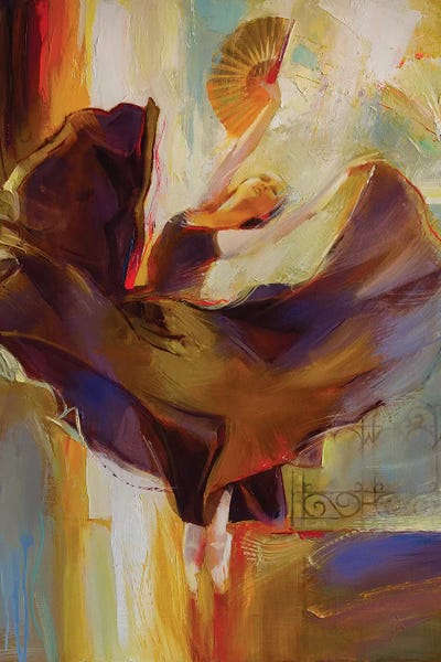 Ballet by Vasyl Khodakivskyi canvas print