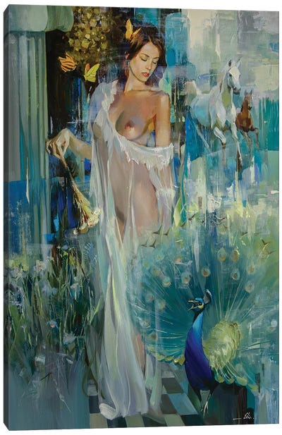 In Eden Garden Canvas Art Print - Vasyl Khodakivskyi