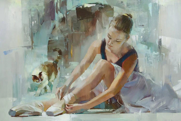 Dance Lessons by Vasyl Khodakivskyi wall art