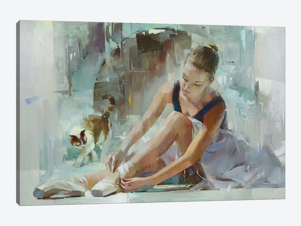 Dance Lessons by Vasyl Khodakivskyi 1-piece Canvas Art