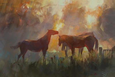 Magic Shadows by Vasyl Khodakivskyi art print