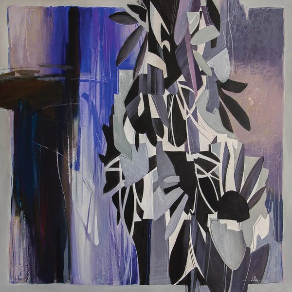 Vasyl Khodakivskyi: The Purple Garden by Vasyl Khodakivskyi