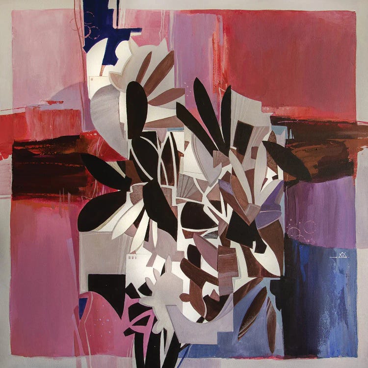 Pink Garden by Vasyl Khodakivskyi wall art