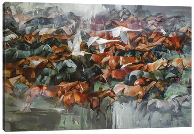 Spirit Of Freedom Canvas Art Print - Vasyl Khodakivskyi