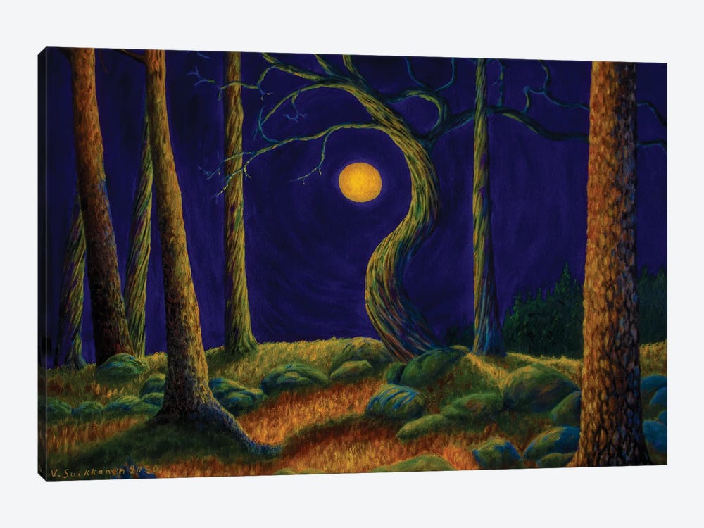 Moonlight II by Veikko Suikkanen 1-piece Canvas Art