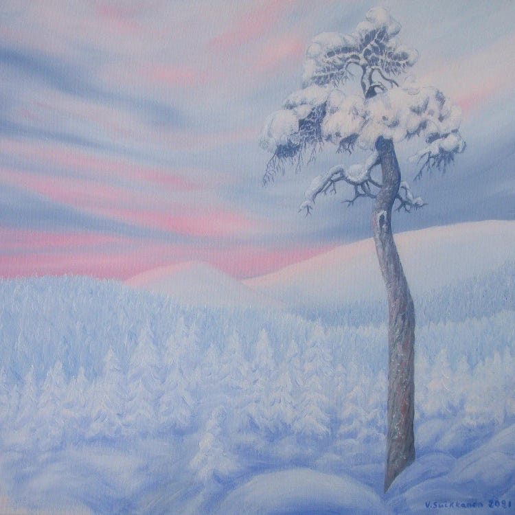 Snowy Landscape by Veikko Suikkanen wall art