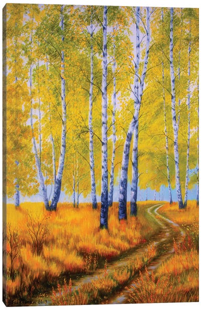 In The Colors Of Autumn Canvas Art Print - Veikko Suikkanen