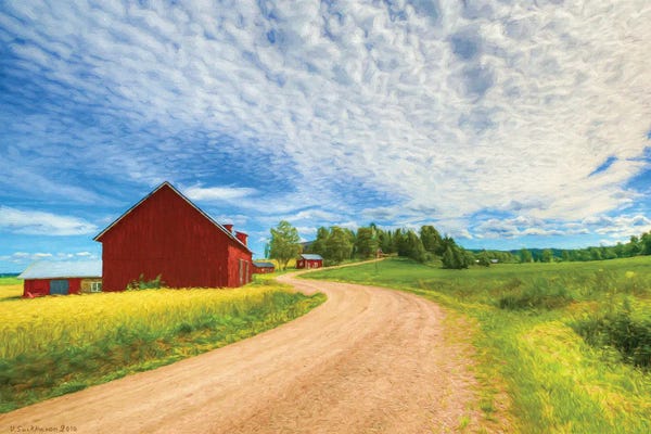 Farms: The Sunny Afternoon by Veikko Suikkanen