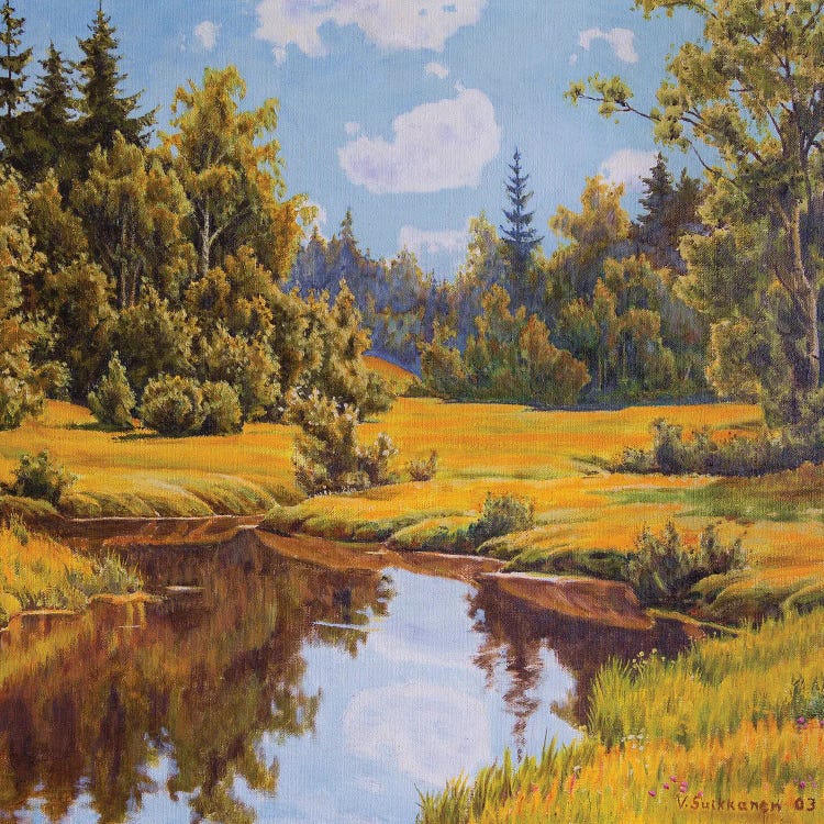 Quiet River by Veikko Suikkanen wall art