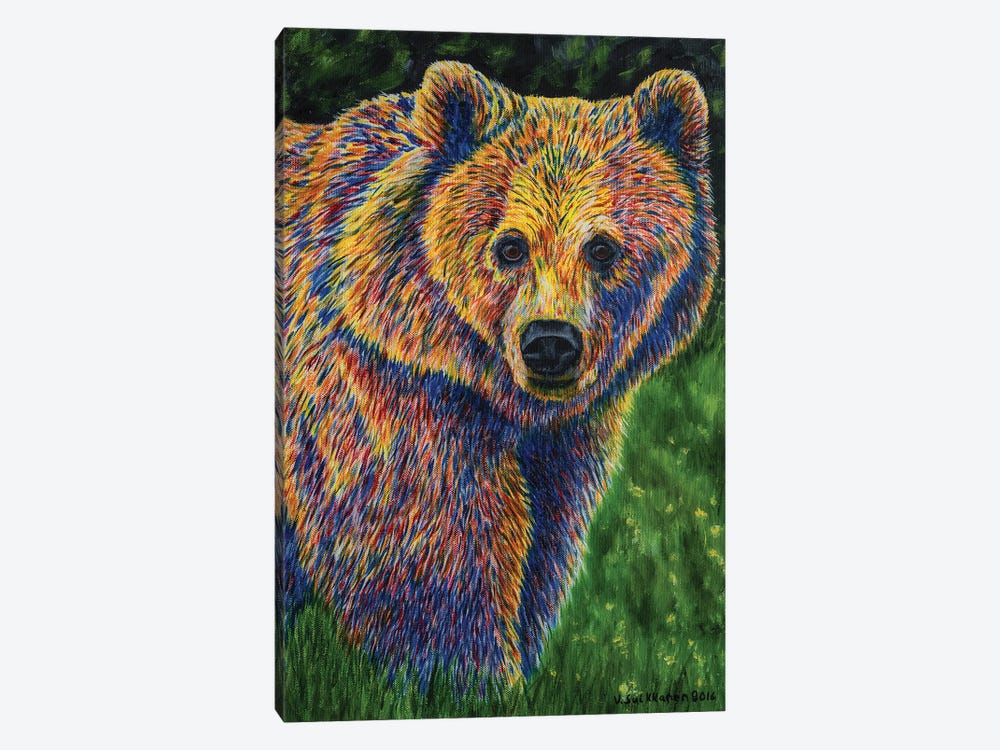 Bear by Veikko Suikkanen 1-piece Canvas Print