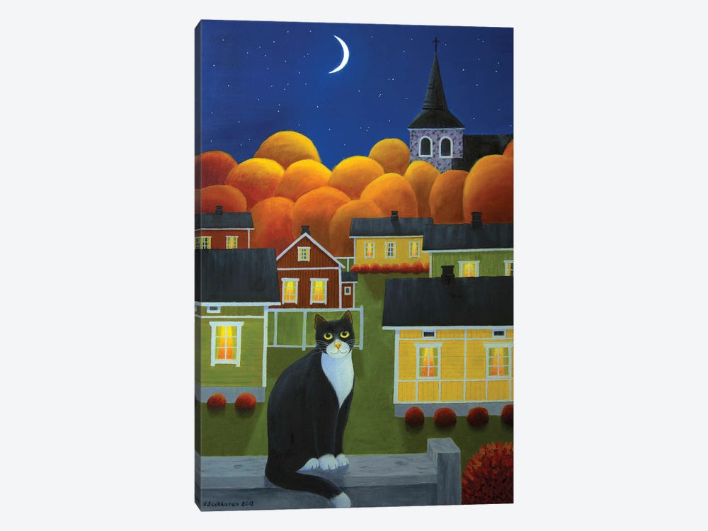 Moonlight Night by Veikko Suikkanen 1-piece Canvas Art