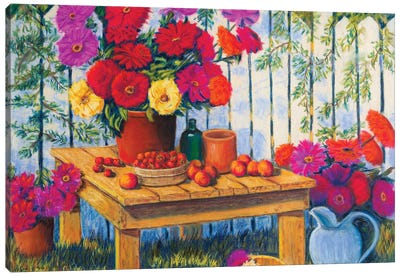 Colorful Summer Canvas Art Print - Veikko Suikkanen