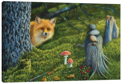 Forest Life Canvas Art Print - Veikko Suikkanen
