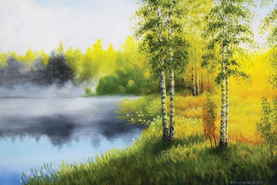 In The Morning Sun by Veikko Suikkanen canvas print