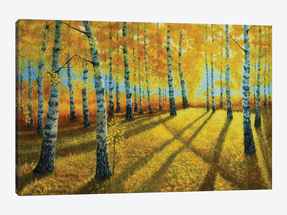Autumn Light by Veikko Suikkanen 1-piece Canvas Art Print