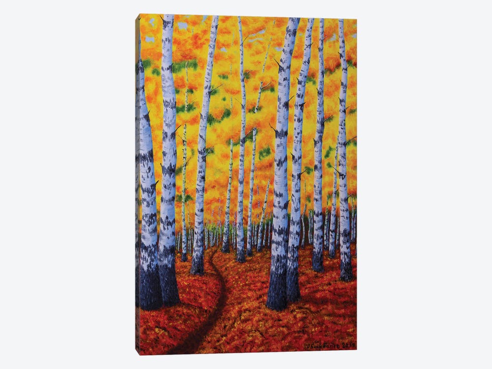 Autumn Forest by Veikko Suikkanen 1-piece Canvas Art Print