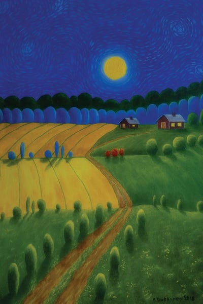 Countrysides: Full Moon by Veikko Suikkanen