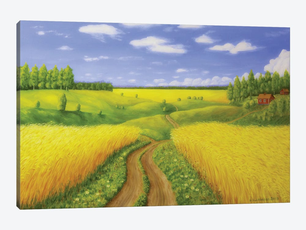 Country Road 1-piece Canvas Art Print