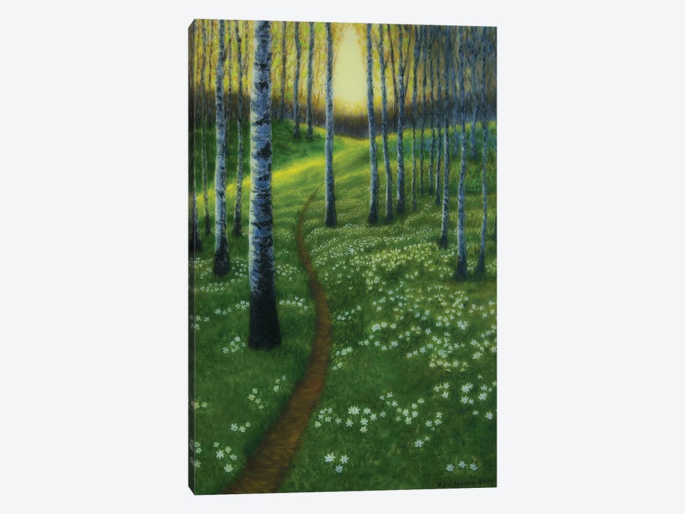 Spring Path by Veikko Suikkanen 1-piece Canvas Print