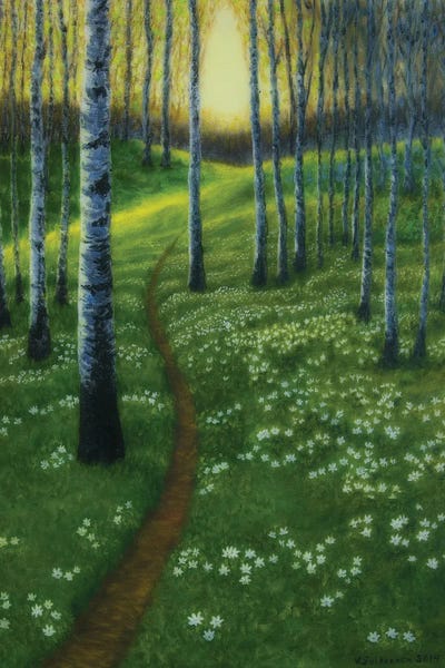 Lakehouse Décor: Spring Path by Veikko Suikkanen