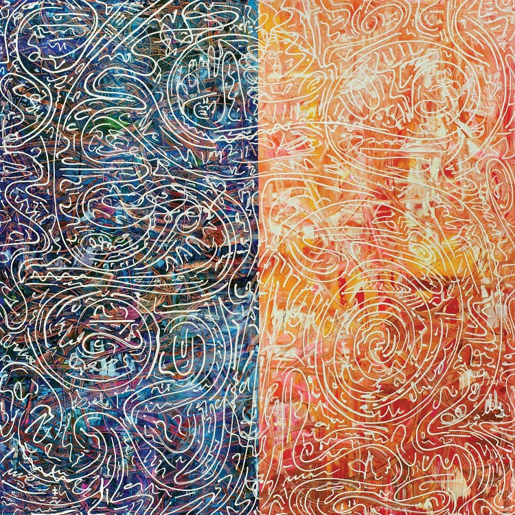 Blue Magic by Vincent Keele wall art