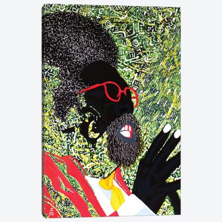 Cornel West Canvas Print #VKL24} by Vincent Keele Canvas Print