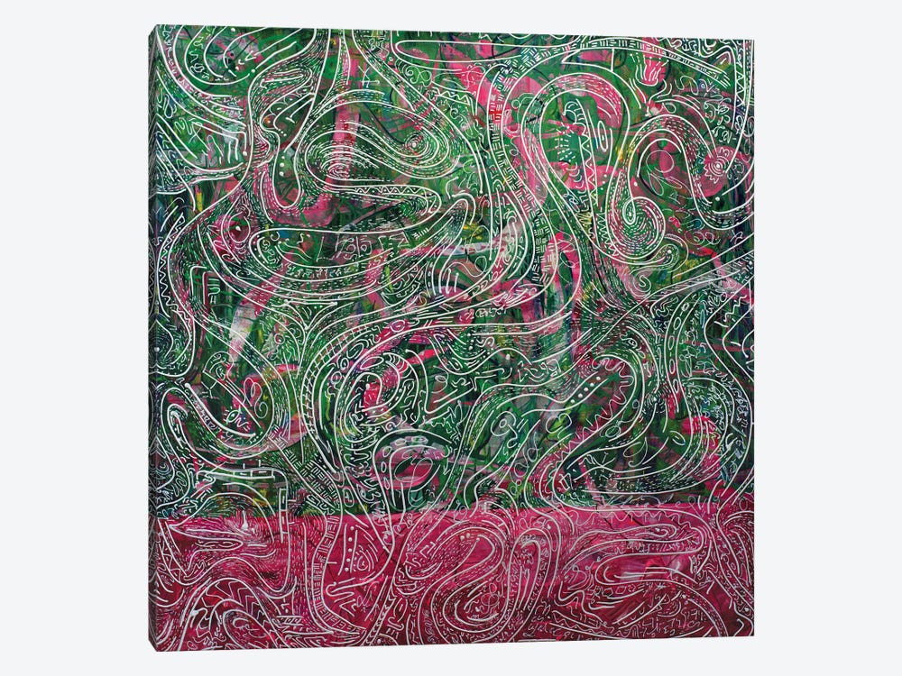 Green Dragon by Vincent Keele 1-piece Canvas Art