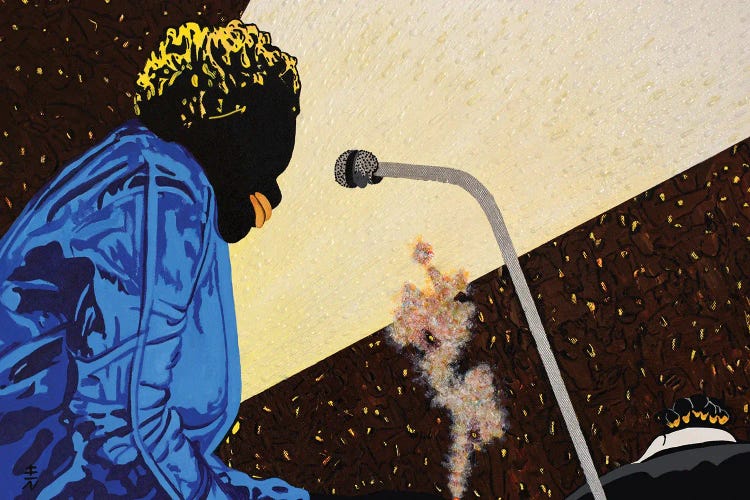 Big Maybelle by Vincent Keele wall art