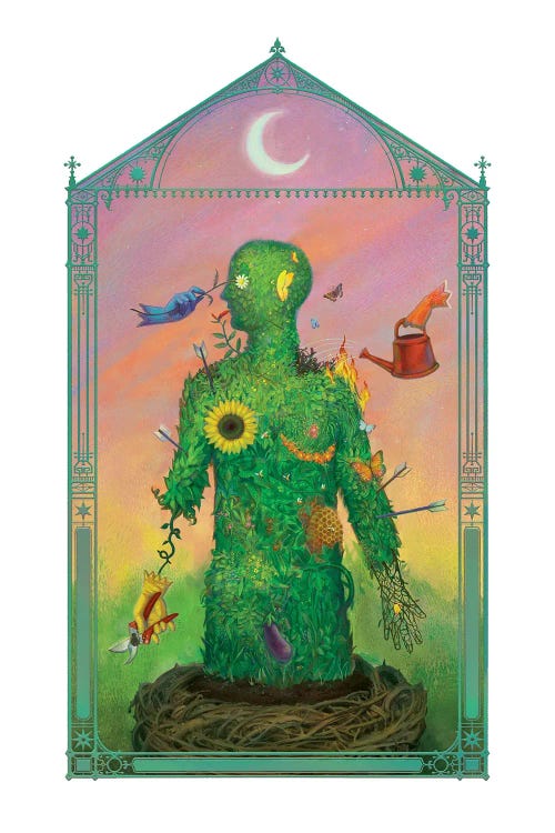 Garden of Self by Varsam Kurnia wall art