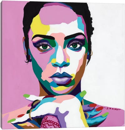 Love On The Brain Canvas Art Print - Rihanna