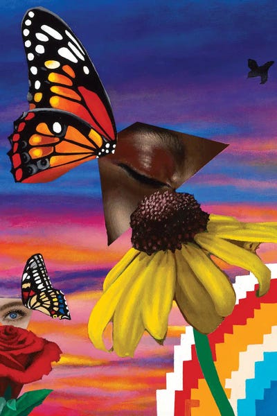 Rising Above It All by Vakseen wood print