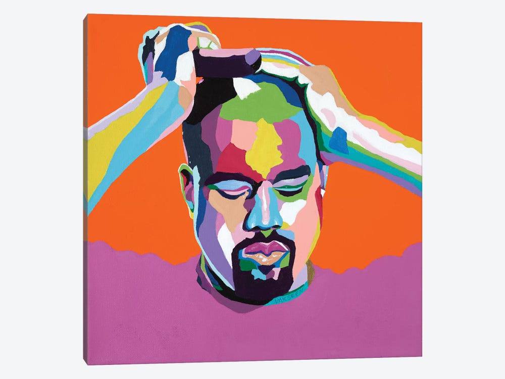 Mood Kanye by Vakseen 1-piece Art Print