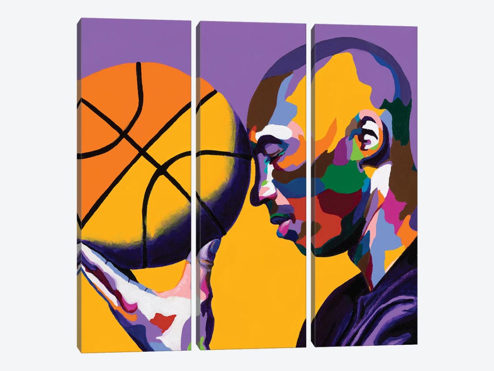One With The Game by Vakseen 3-piece Canvas Artwork