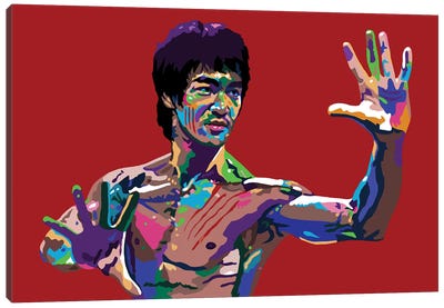 The Dragon Canvas Art Print - Bruce Lee
