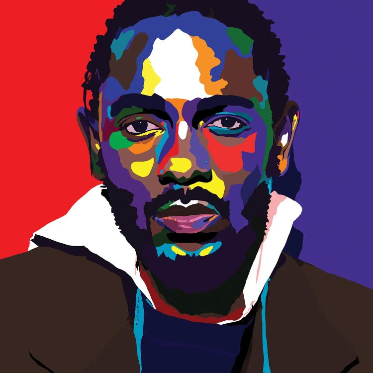 K Dot by Vakseen wall art