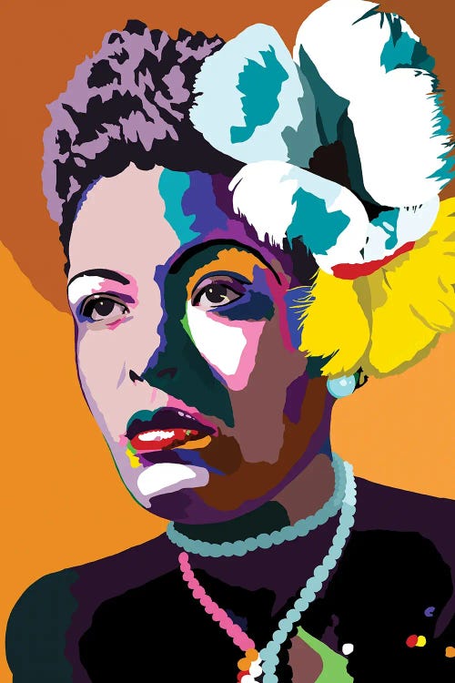 Lady Day by Vakseen wall art