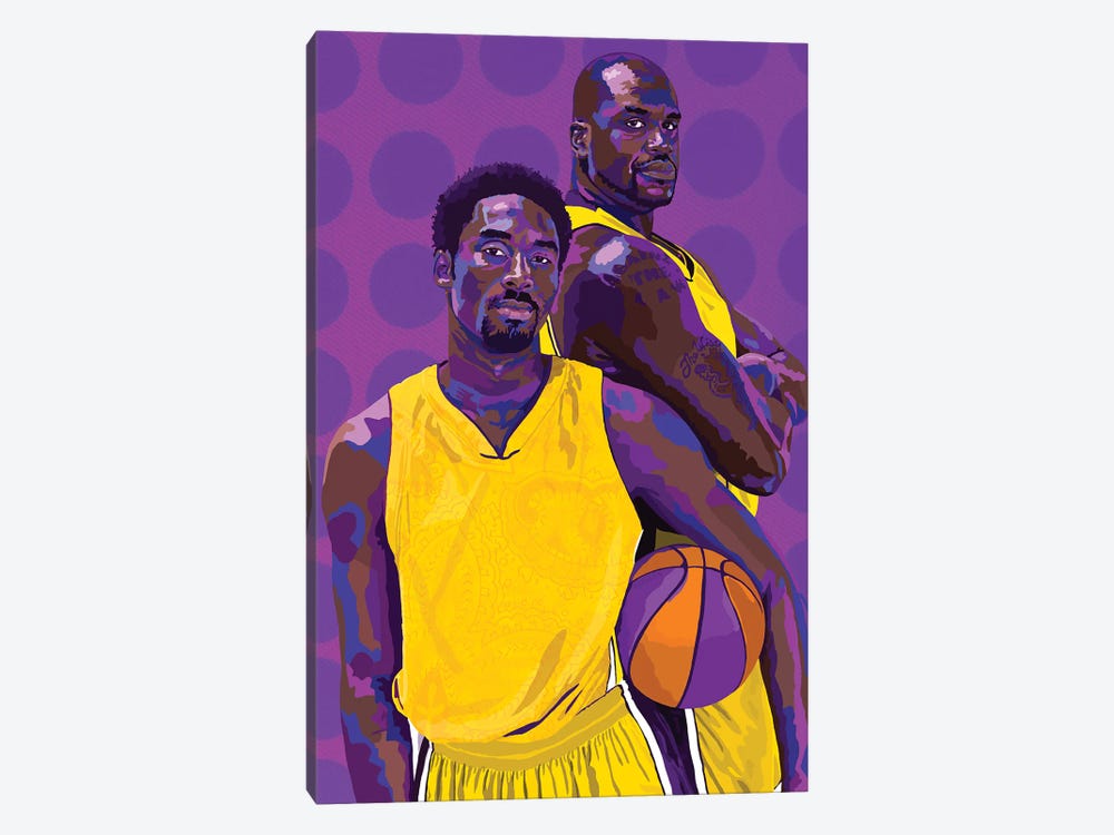The Dynamic Duo by Vakseen 1-piece Canvas Wall Art