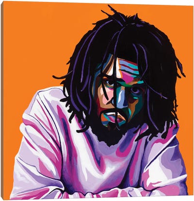Cole World Canvas Art Print - Rap & Hip-Hop Art