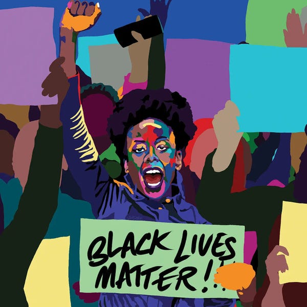 Black Lives Matter: Black Girl Magic by Vakseen