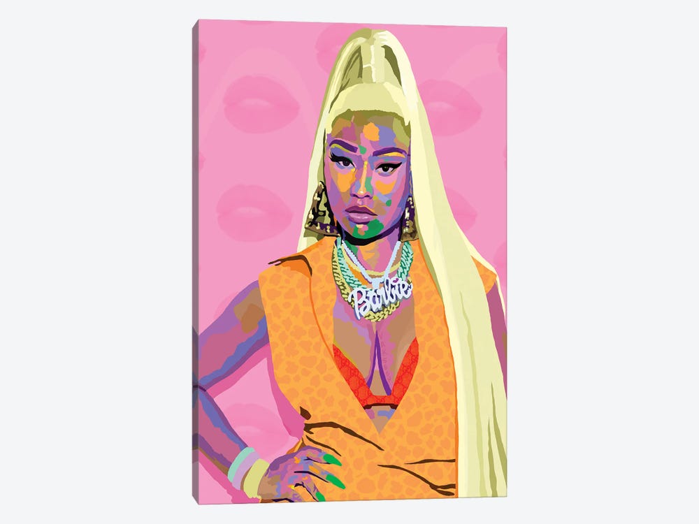 Nicki by Vakseen 1-piece Canvas Art Print