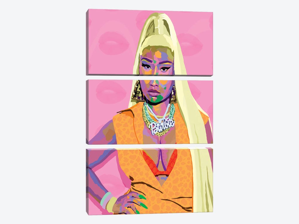 Nicki by Vakseen 3-piece Art Print