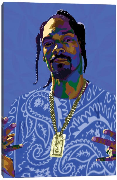 Snoop Canvas Art Print - Limited Edition Music Art